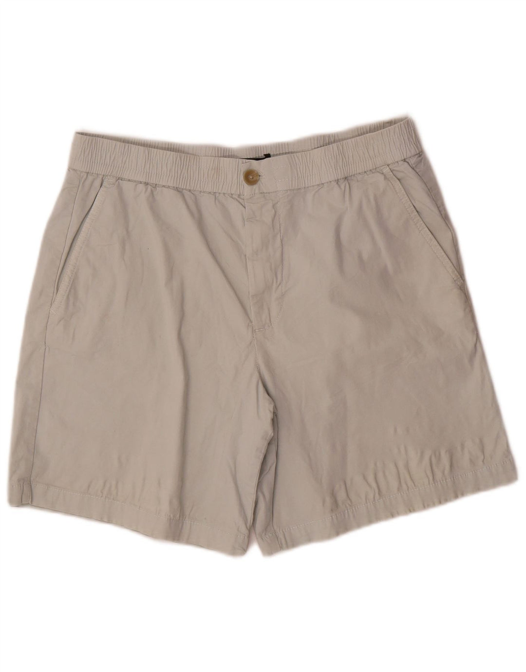 Męskie spodenki chino Zara, duże, W34, szara bawełna