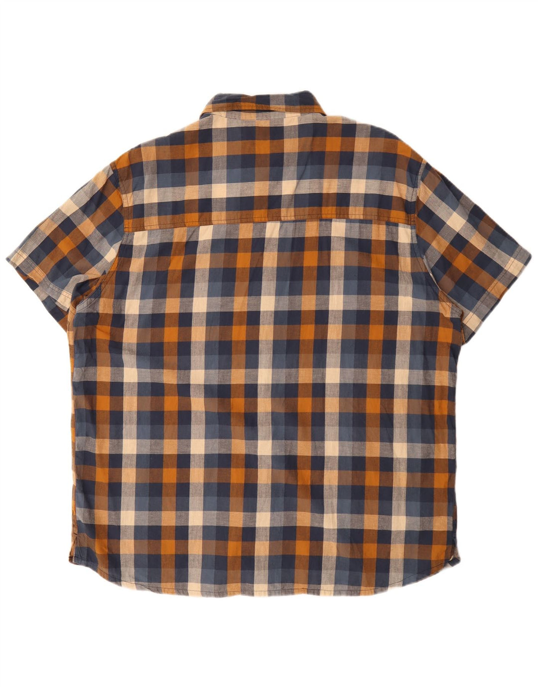 Męska koszula z krótkim rękawem Mountain Warehouse 3XL, wielobarwna, bawełniana krata