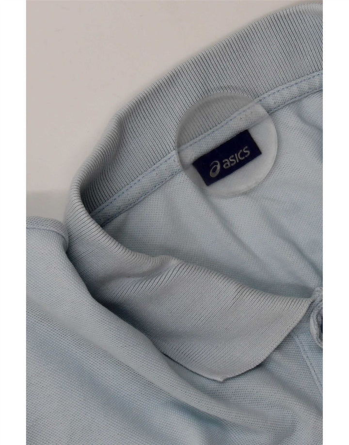 Męska koszulka polo Asics w kolorze średnioniebieskim