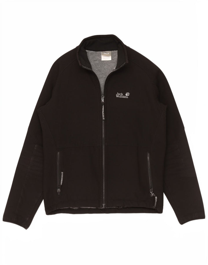 Damska kurtka bomberka Jack Wolfskin UK 36/38 Średni czarny poliester