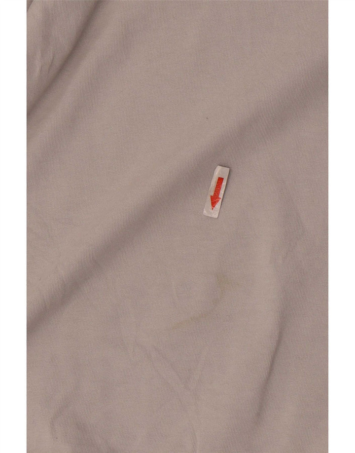 T-shirt męski Zara Top, średnioszary, bawełniany
