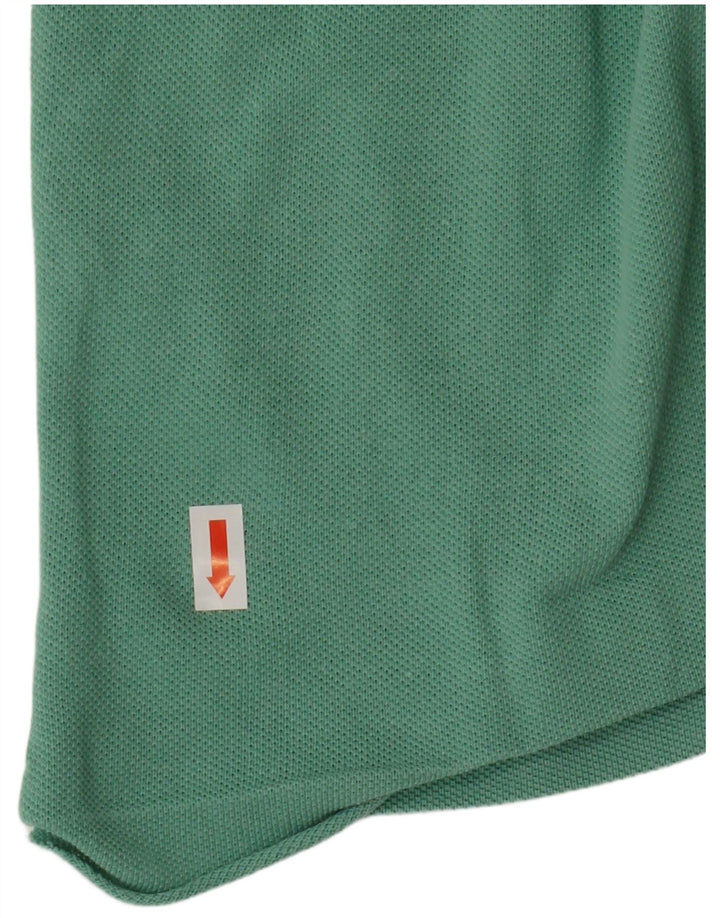 Męska koszulka polo Lacoste, mała, zielona, bawełniana