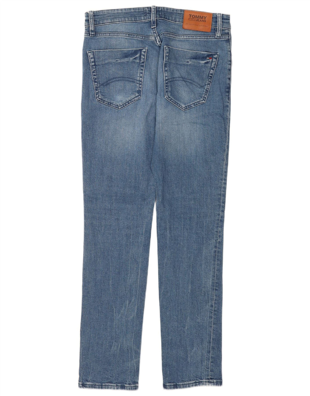 Męskie dżinsy Tommy Hilfiger Stanton Slim W30 L32 Niebieskie bawełniane