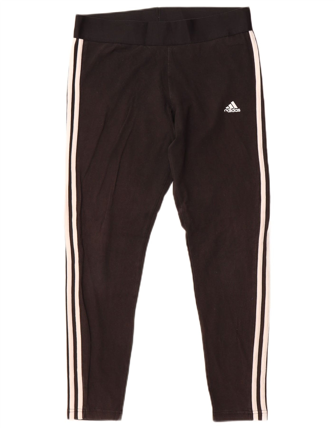 Legginsy damskie Adidas UK 16/18, duże, czarne, bawełniane