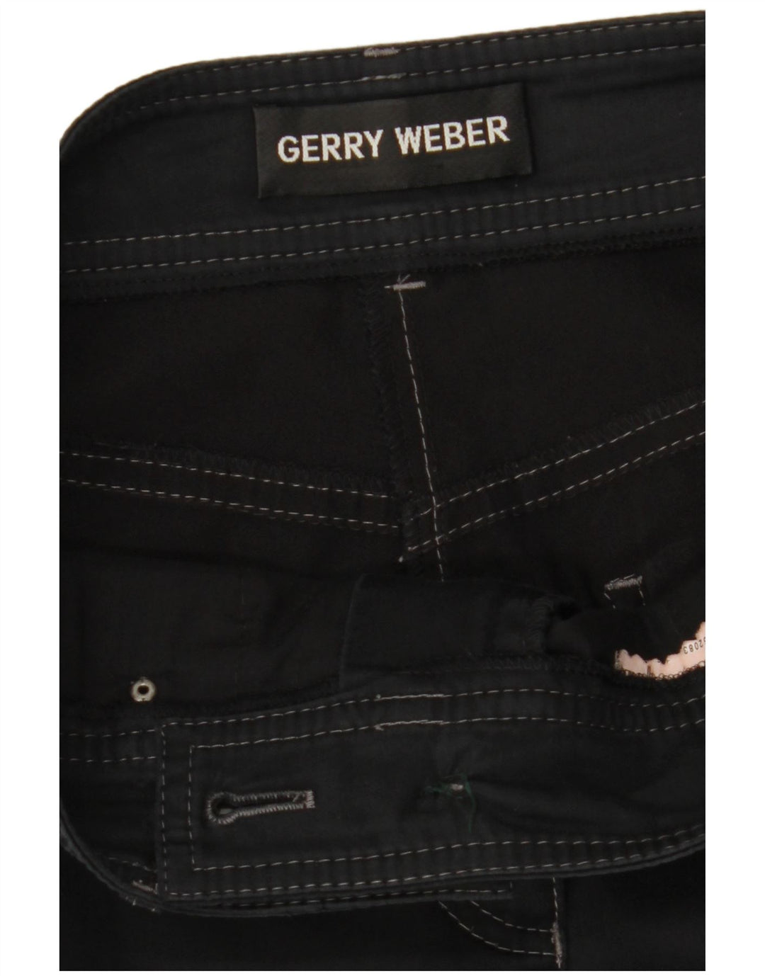Spodnie damskie GERRY WEBER o prostym kroju W30 L23 czarne