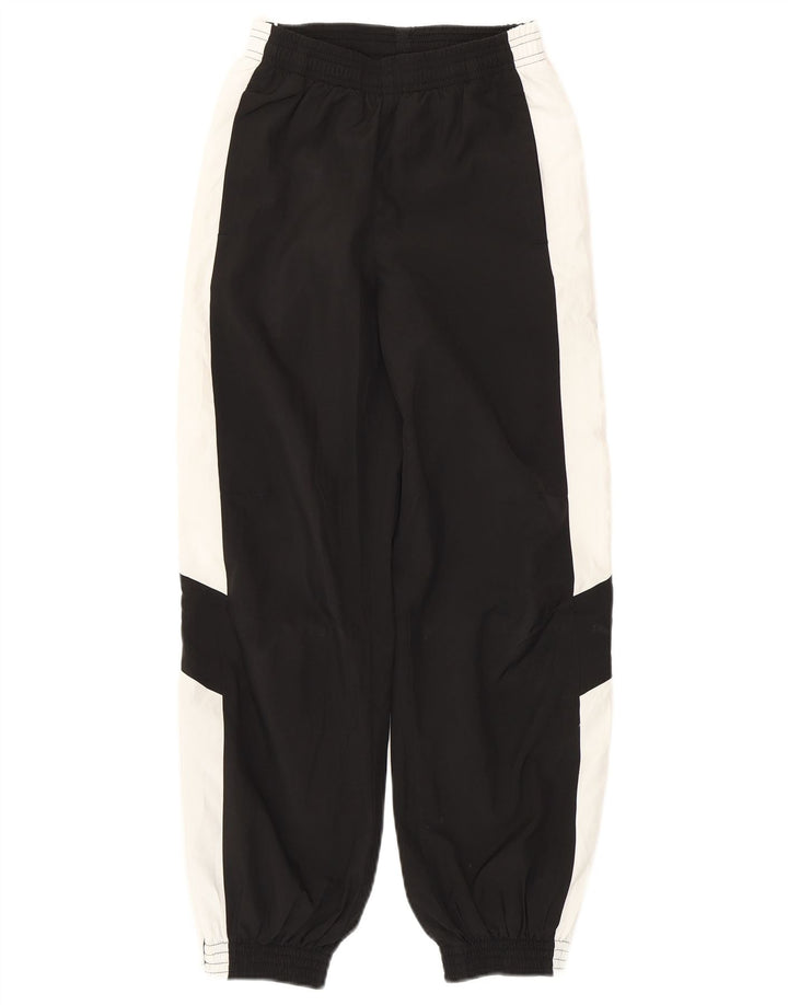 Chłopięce spodnie dresowe PUMA Joggery 9-10 lat, czarne, z blokami kolorów