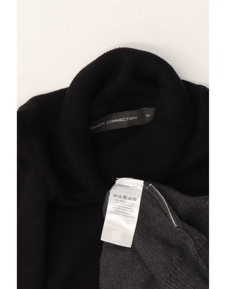 Damski sweter z golfem French Connection UK 14, średni szary