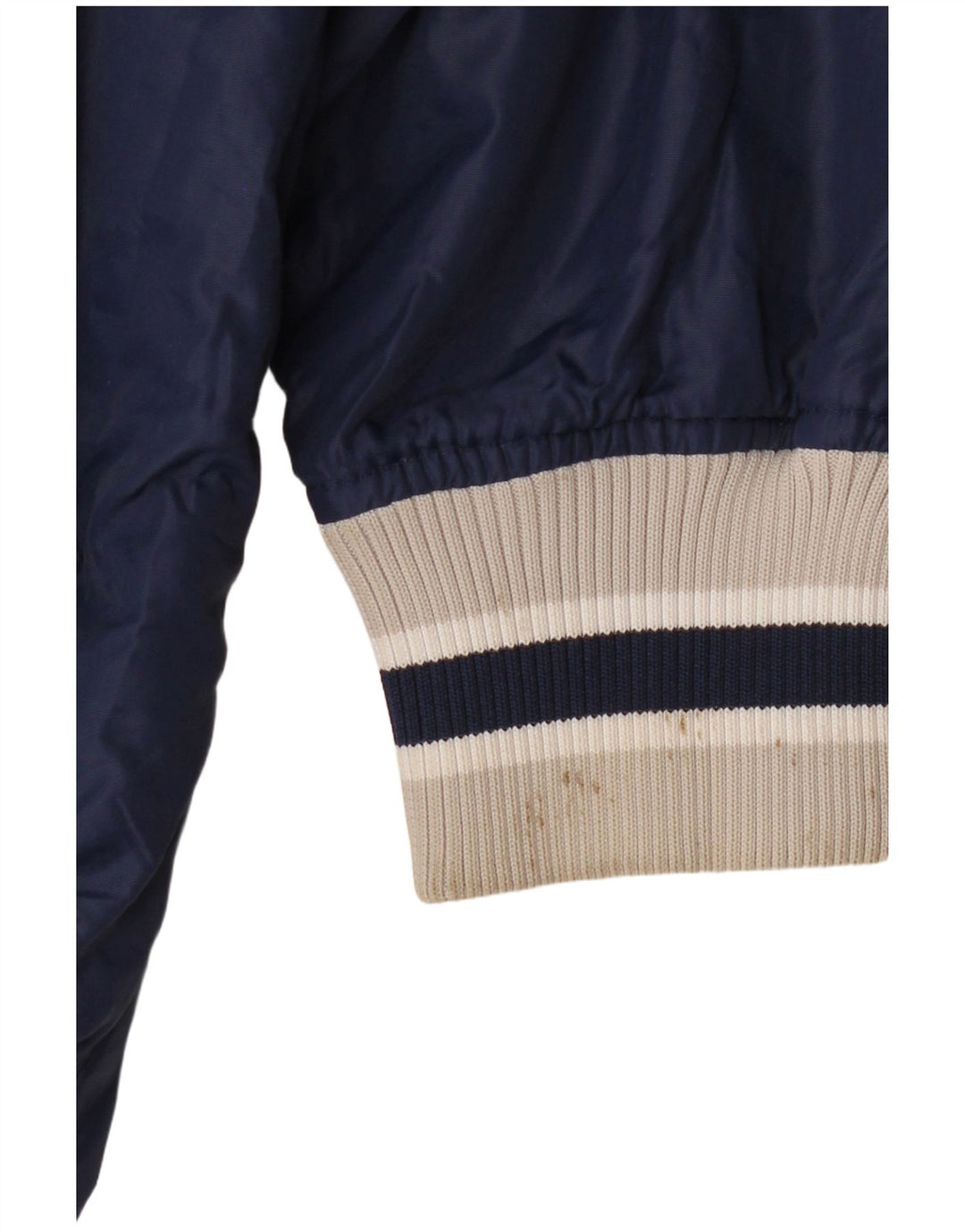 Męska kurtka Anorak RUSSELL ATHLETIC UK 36, mała, granatowa, z blokami kolorów