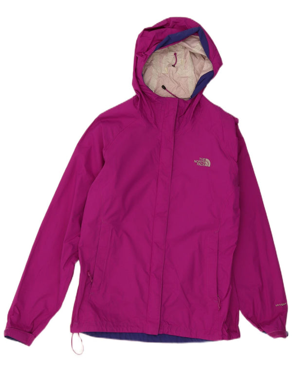 Damska kurtka przeciwdeszczowa z kapturem The North Face UK 10 Small, bordowy nylon