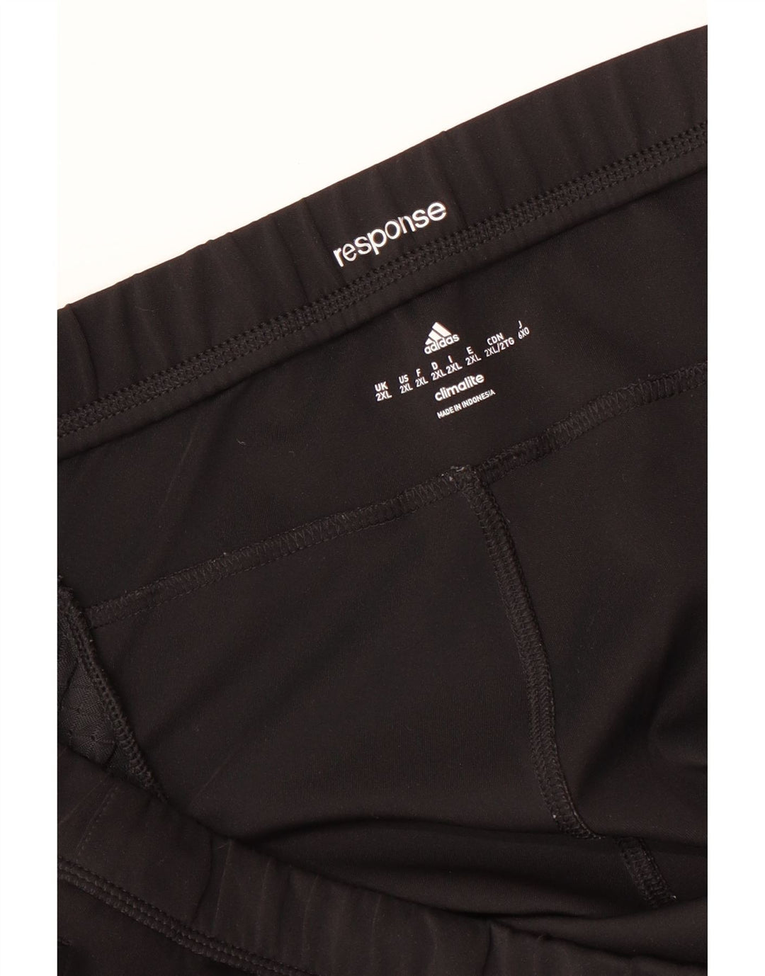 Męskie spodnie dresowe Adidas Climalite 2XL w kolorze czarnym