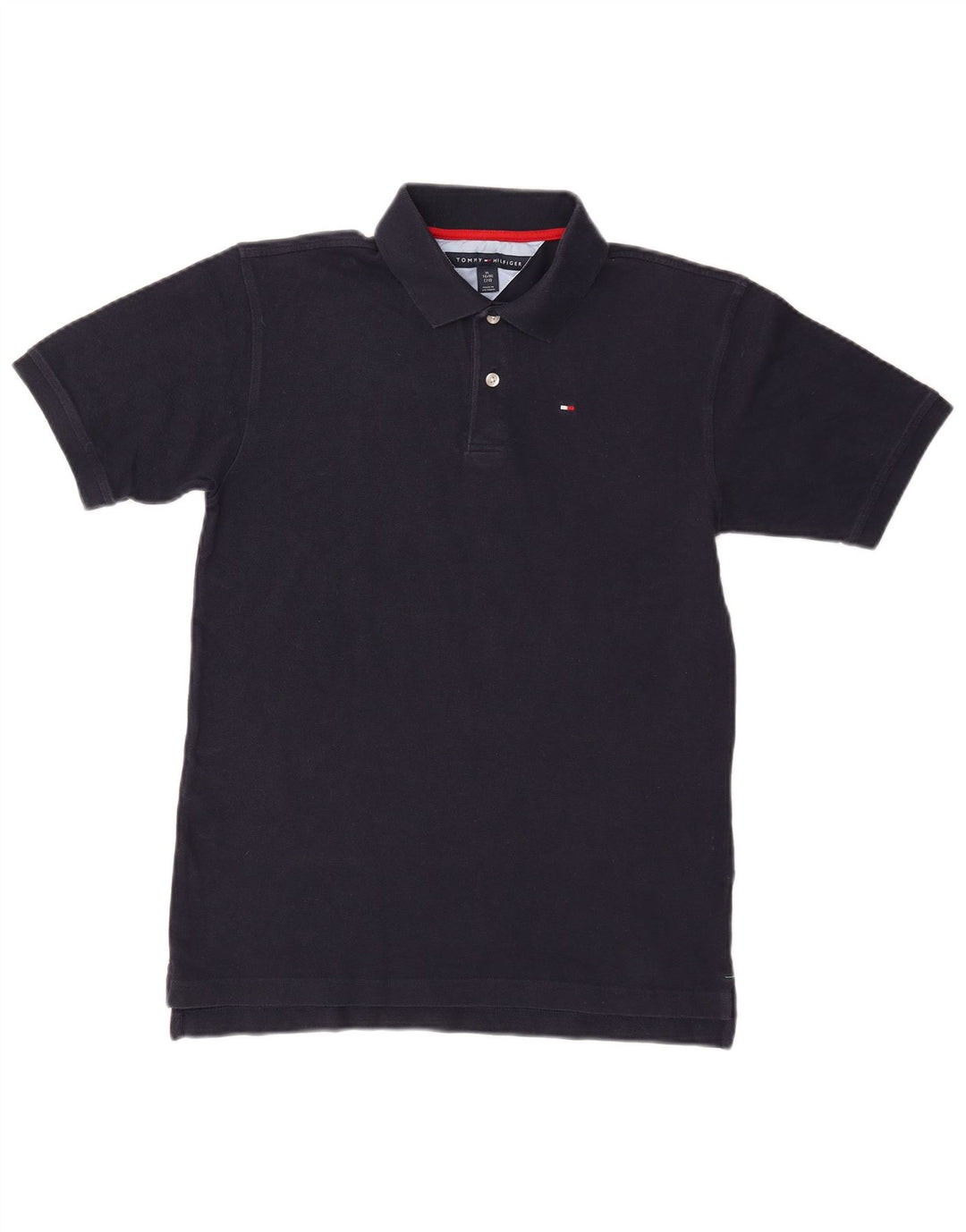 Chłopięca koszulka polo TOMMY HILFIGER 15-16 lat XL, granatowa, bawełniana