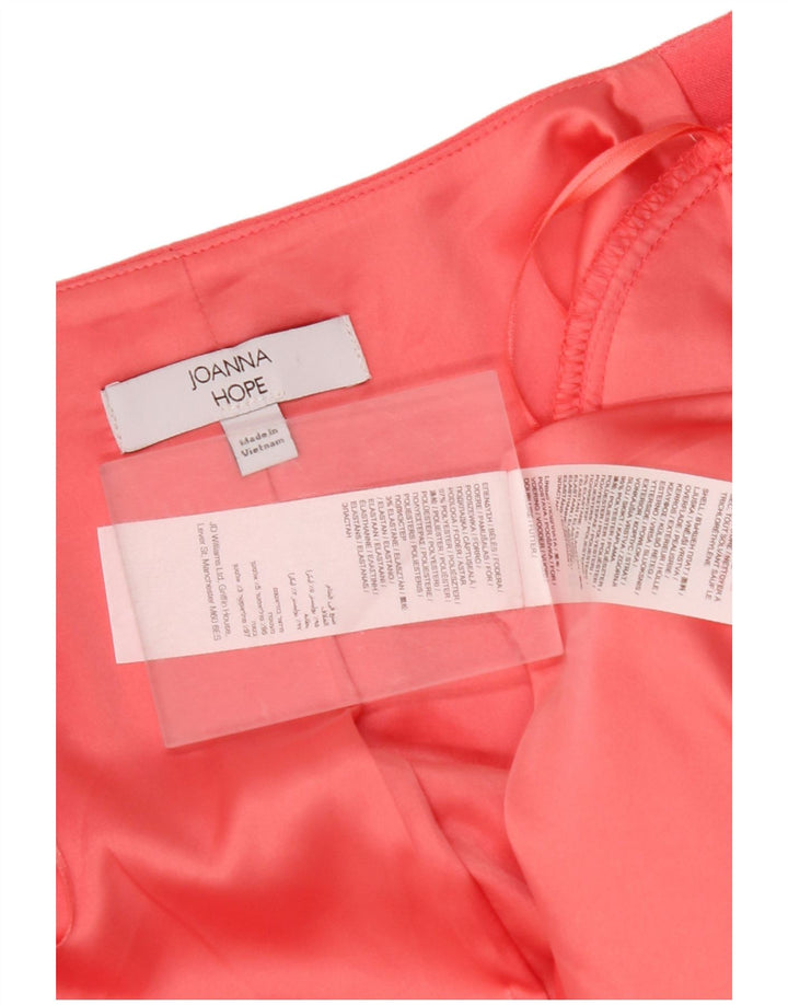 JOANNA HOPE Damska marynarka z rękawami 3/4 i otwartymi, UK 14, średnia czerwień