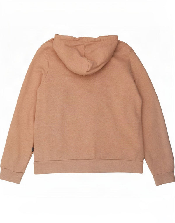 Damska bluza z kapturem Puma z grafiką UK 18 XL, różowa bawełna