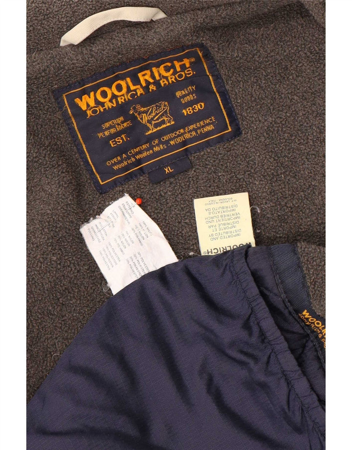 Męska kurtka wiatrówka Woolrich UK 42 XL, beżowy nylon