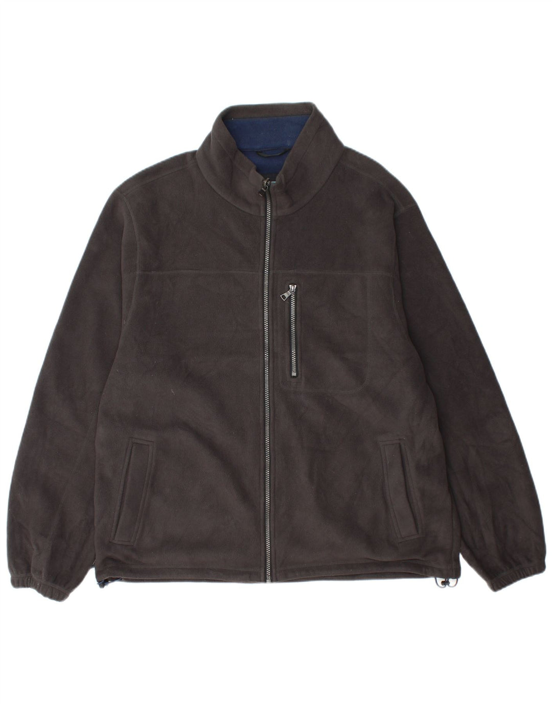 Męska kurtka polarowa Marks & Spencer UK 42 XL, granatowa, poliestrowa