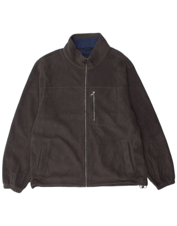 Męska kurtka polarowa Marks & Spencer UK 42 XL, granatowa, poliestrowa