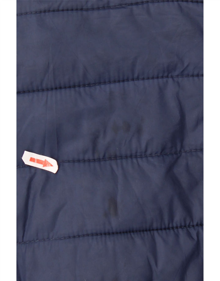Męska ocieplana kurtka Superdry UK 40, duża, granatowa, nylonowa