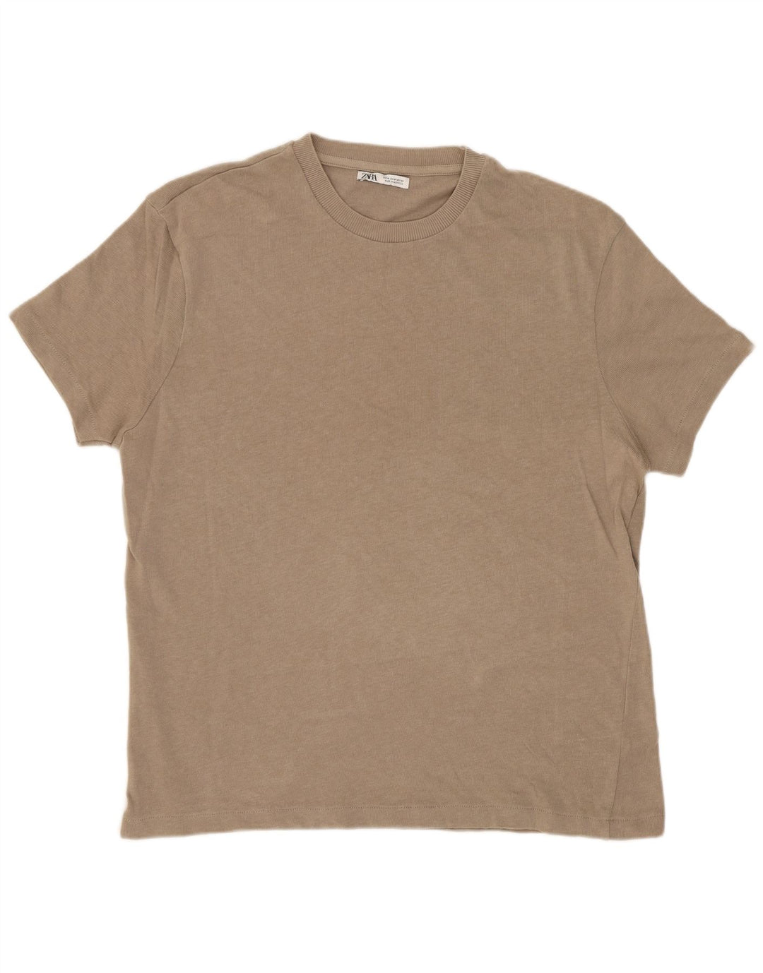 T-shirt męski Zara, średni szary
