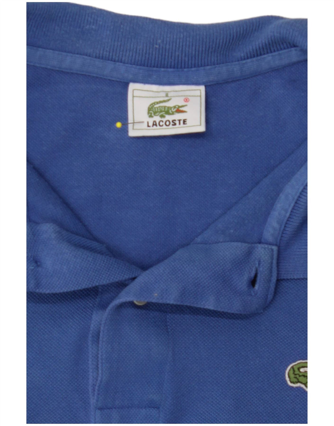 Męska koszulka polo LACOSTE, rozmiar 8, 3XL, niebieska, bawełniana