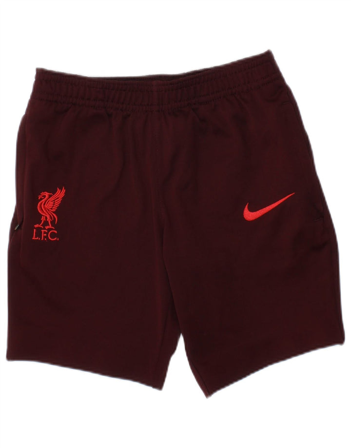 Chłopięce spodenki sportowe NIKE Liverpool 8-9 lat, małe, bordowy poliester