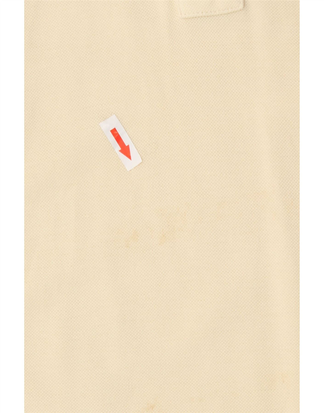 Męska koszulka polo Fred Perry, mała w kolorze złamanej bieli, bawełniana