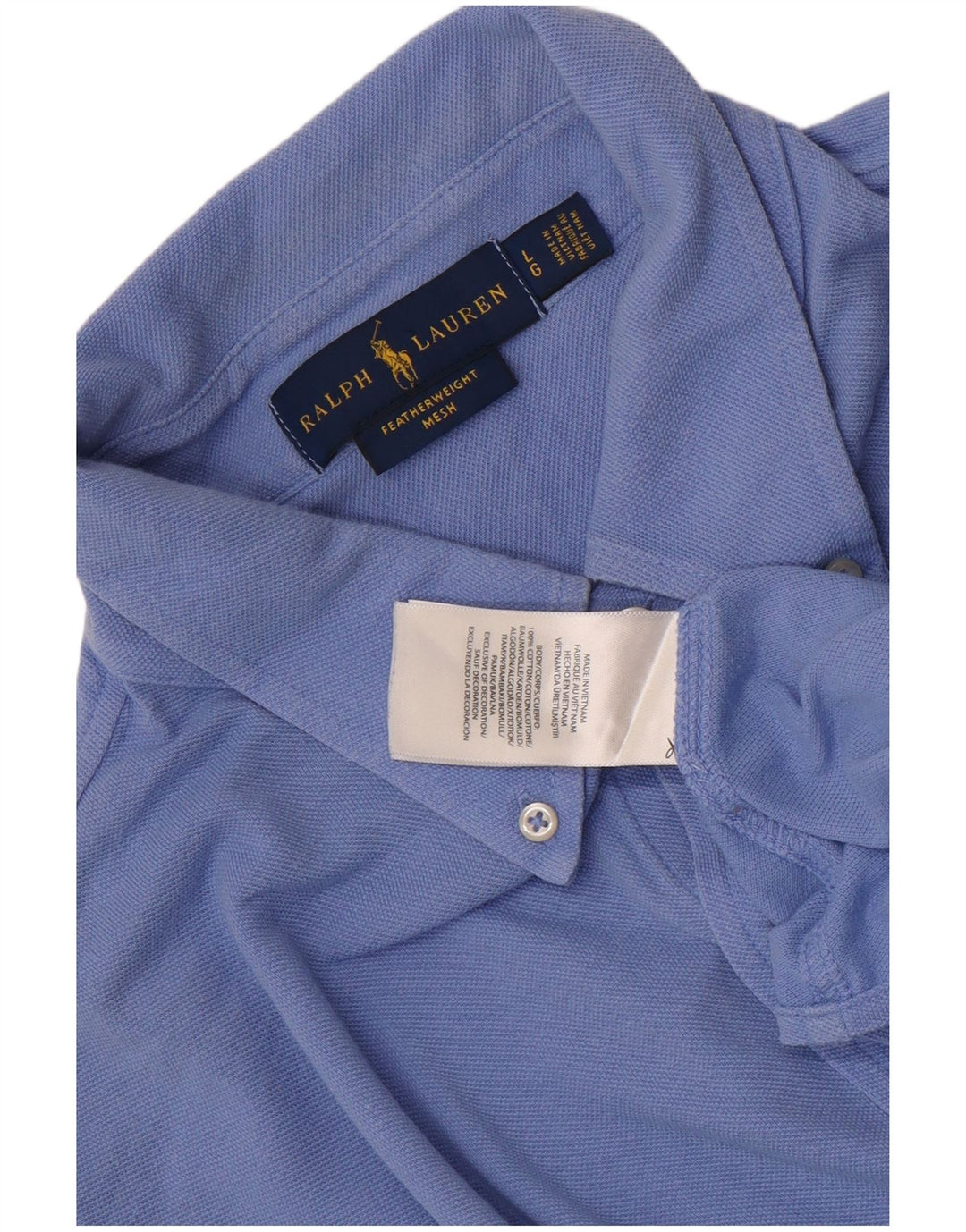 Koszula męska Ralph Lauren, duża, niebieska, bawełniana