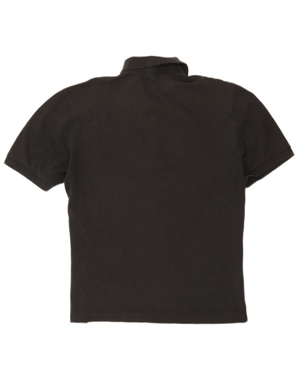 Męska koszulka polo Lacoste, rozmiar 8, 3XL, czarna, bawełniana