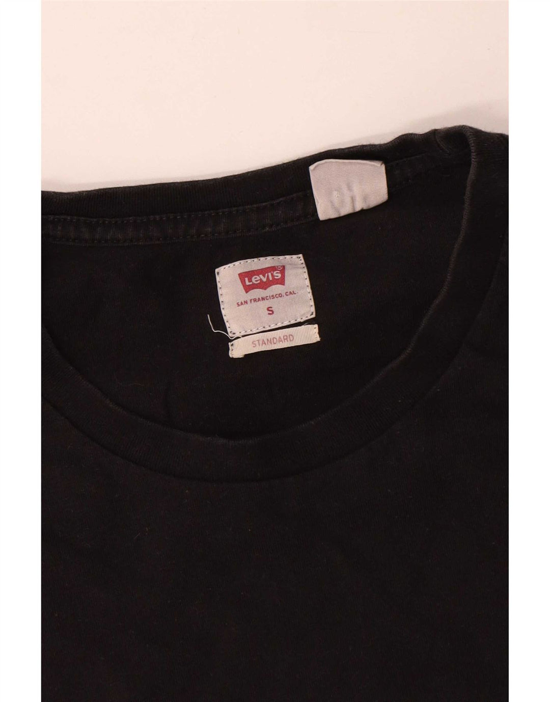 T-shirt męski Levi's o standardowym kroju, mały, czarny, bawełniany