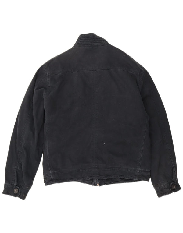 Crew Clothing Męska kurtka Utility Sherpa UK 42 XL, granatowa, bawełniana