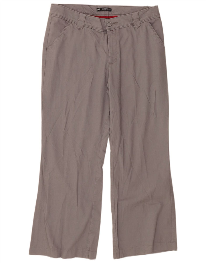 Spodnie damskie Lee Modern Fit Straight Chino W34 L27 Szare