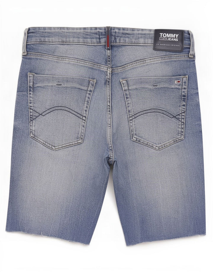 Męskie spodenki jeansowe Tommy Hilfiger Thavar Slim W33 Średnioniebieskie bawełniane