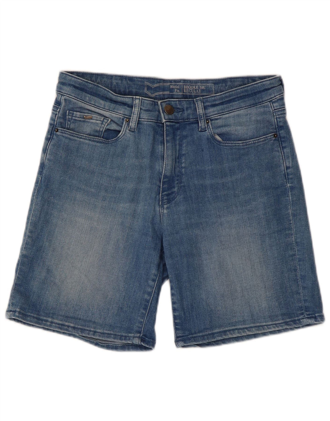 Damskie spodenki jeansowe Gas Regular Fit W26 Small Blue Cotton