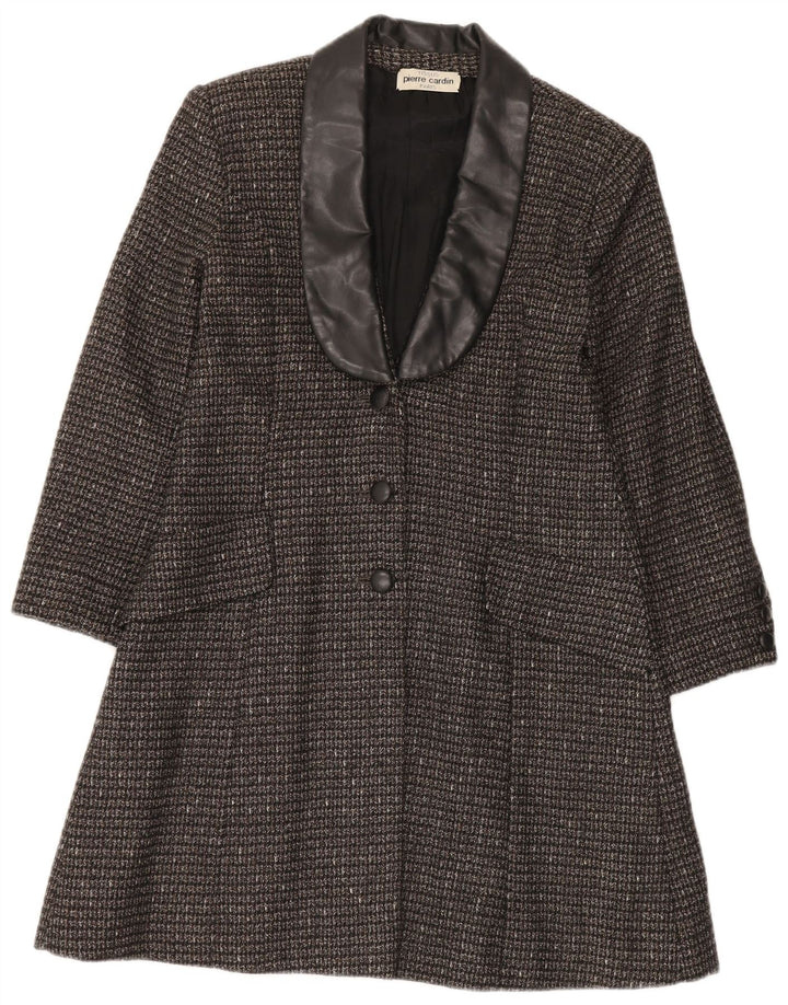 Płaszcz damski Pierre Cardin UK 10 Small Black Flecked