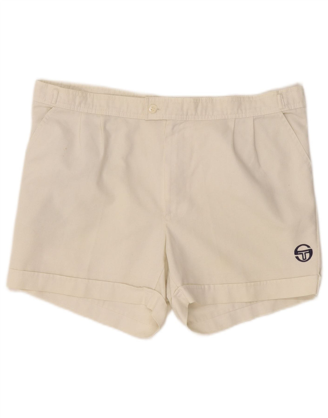 Damskie spodenki Chino SERGIO TACCHINI W36 duże w kolorze złamanej bieli