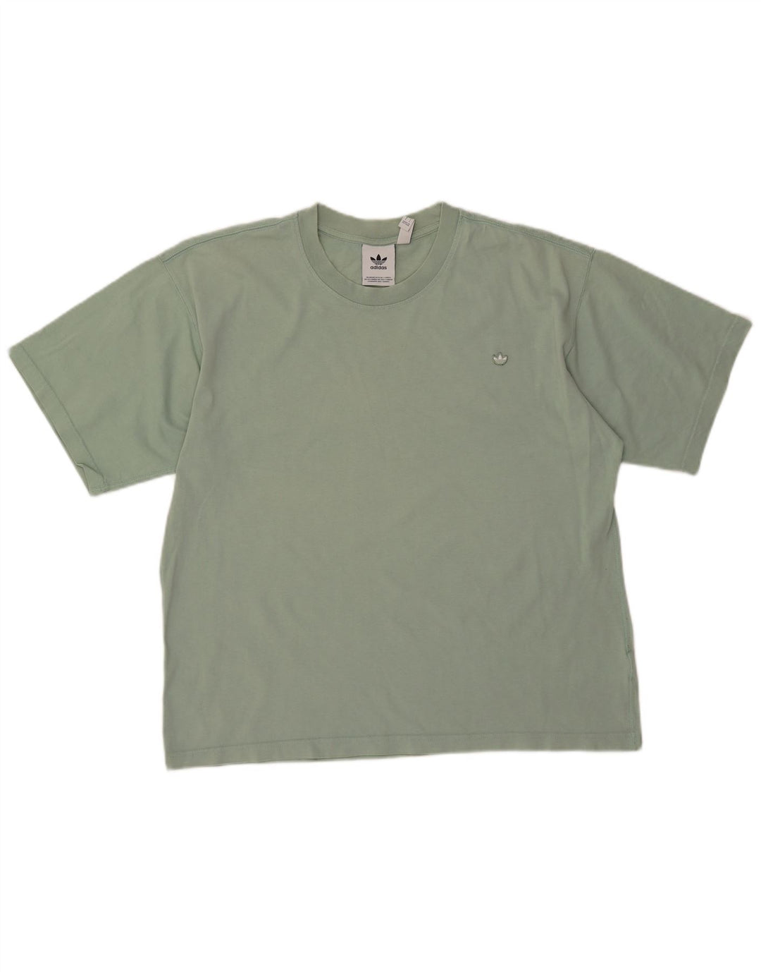 T-shirt męski ADIDAS, duży, zielony, bawełniany