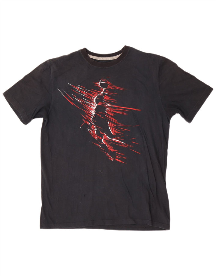 Męski T-shirt z grafiką Jordan, średni czarny