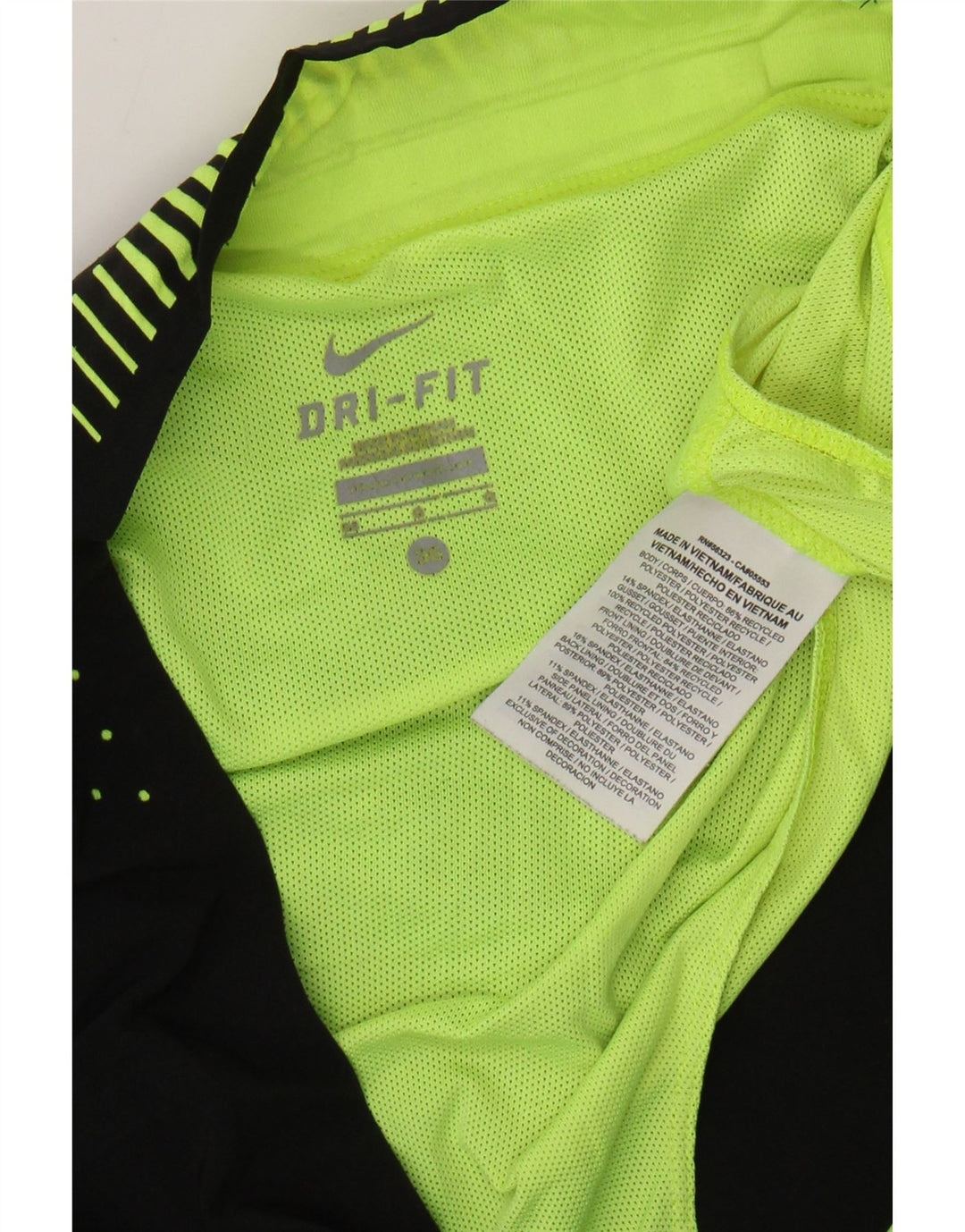 Męskie spodenki sportowe Nike Dri Fit, średni czarny poliester