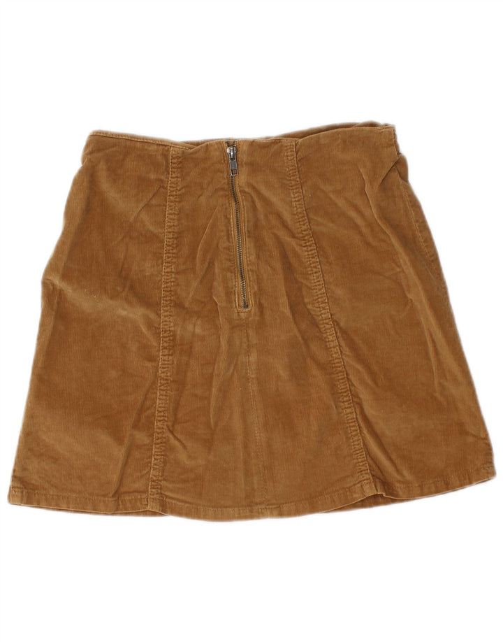 Damska mini spódniczka sztruksowa Superdry W26 Small Beżowa