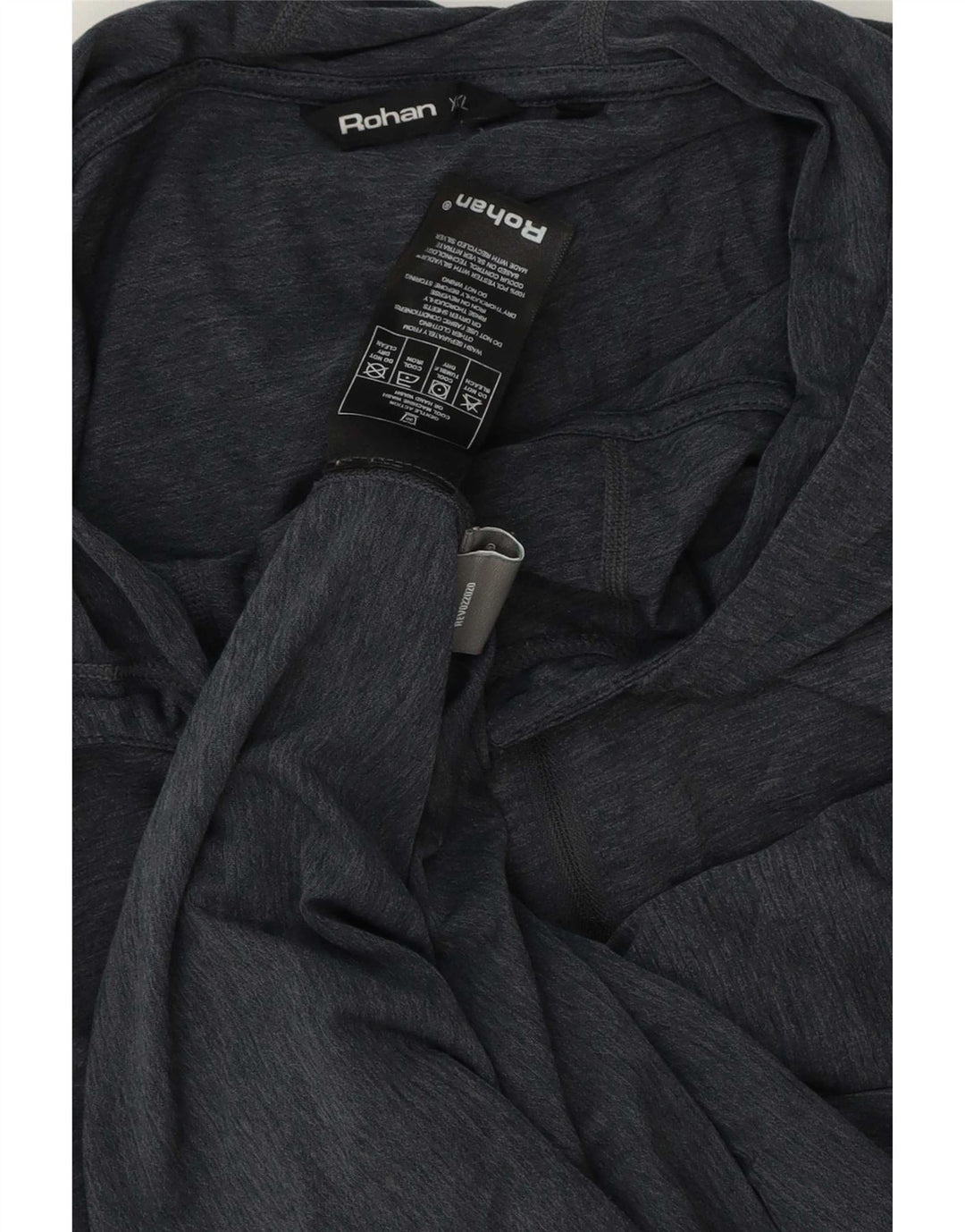 Męski top z kapturem i długim rękawem Rohan, 2XL, szary poliester