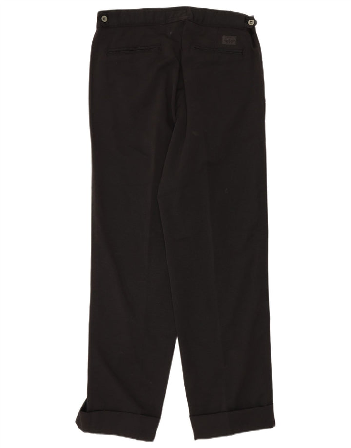 DOCKERS Męskie proste spodnie chino w kolorze khaki W33 L30 Czarna bawełna