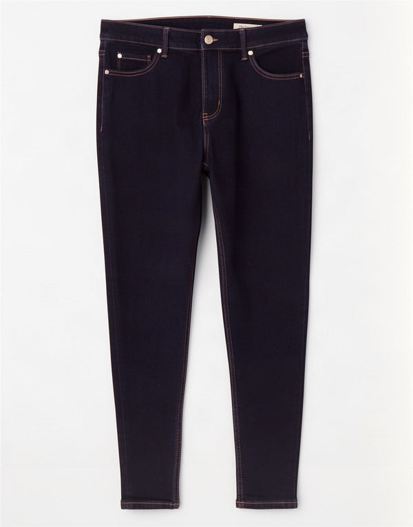 Marks & Spencer Damskie The Ivy Skinny Jeans UK 14 Large W34 L25 Granatowe
