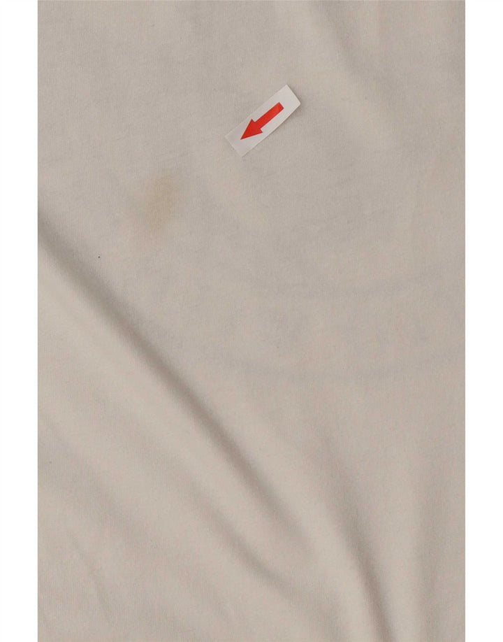 Męska koszulka z grafiką True Religion, góra XL, biała bawełna