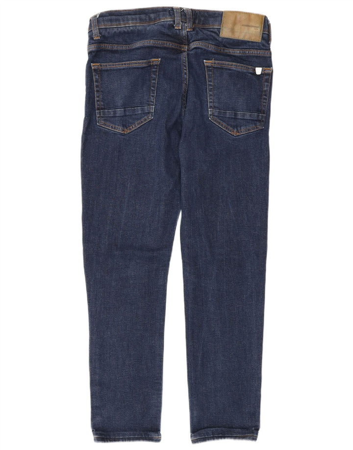 Jeansy męskie Zara Slim EU 42 Large W32 L26 Niebieskie