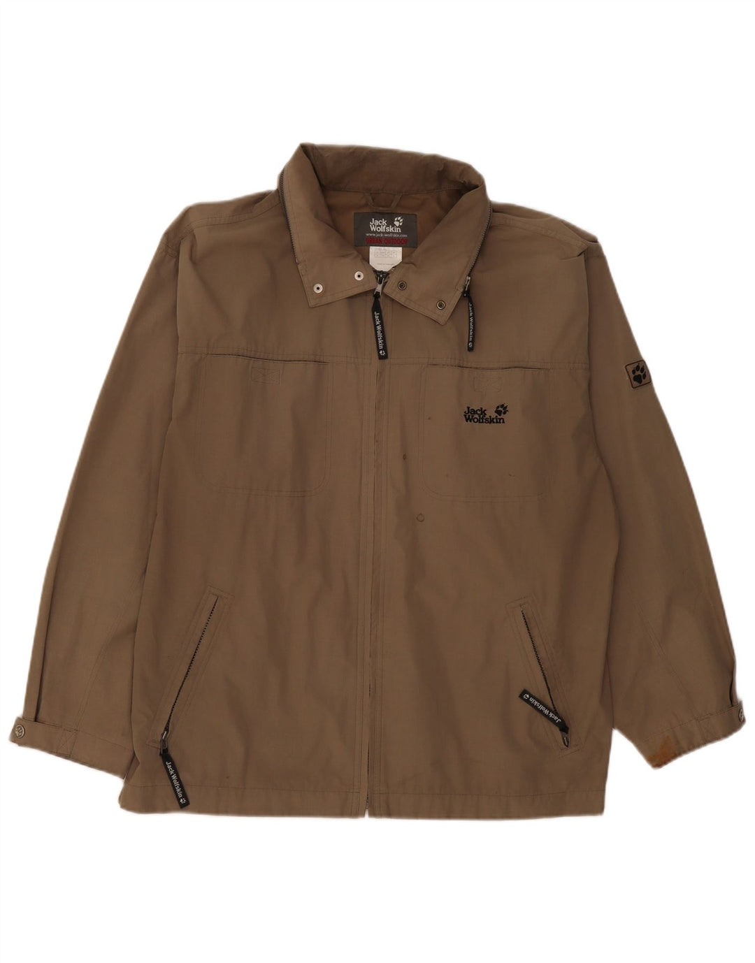 Męska kurtka użytkowa Jack Wolfskin UK 42 XL, poliester khaki