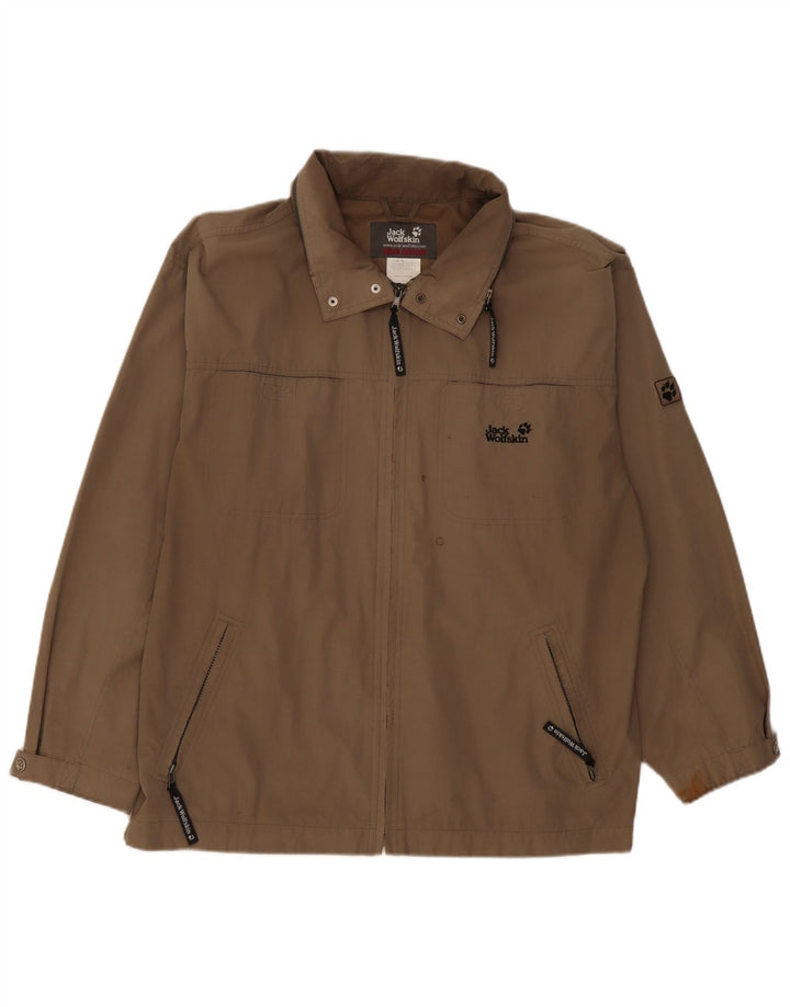 Męska kurtka użytkowa Jack Wolfskin UK 42 XL, poliester khaki