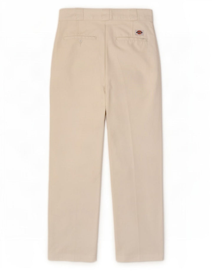 Spodnie damskie Dickies Straight Chino W28 L26 Biały poliester