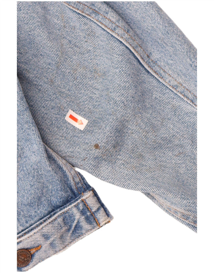 Męska kurtka dżinsowa BENETTON IT 52 XL, niebieska, bawełniana