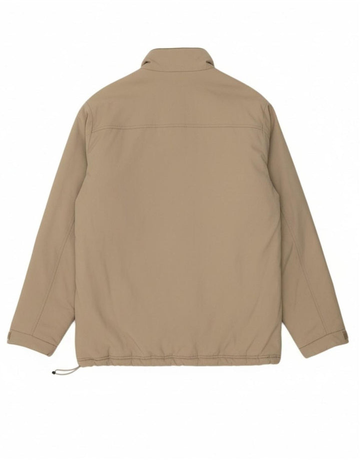 CHAMPION Mens Padded Jacket UK 42 XL Beige Polyamide