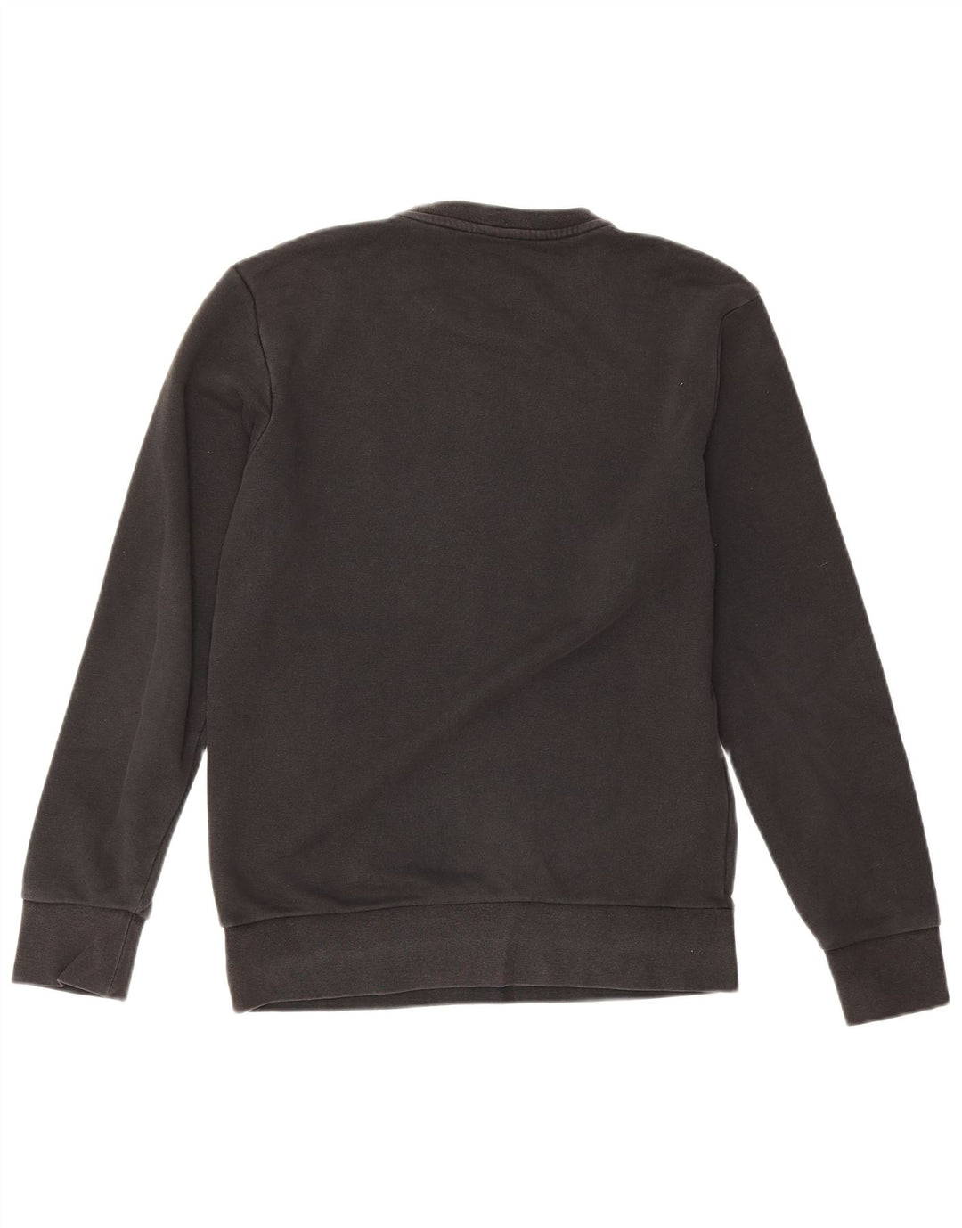 Adidas Męska bluza z grafiką, mała, czarna, bawełniana