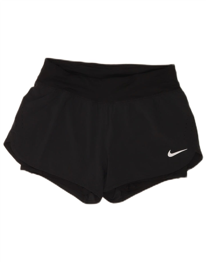 Damskie spodenki sportowe Nike Dri Fit UK 12, średni granatowy poliester